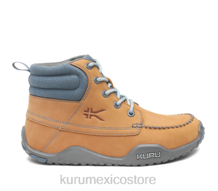 zapatos TR2T129 mujer búsqueda Kuru trigo dorado/gris pizarra/neblina azul