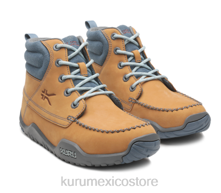 zapatos TR2T129 mujer búsqueda Kuru trigo dorado/gris pizarra/neblina azul