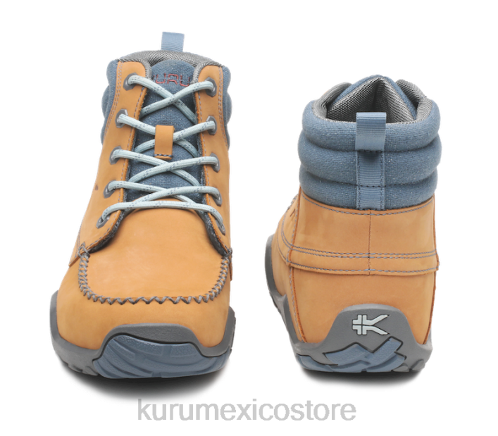 zapatos TR2T129 mujer búsqueda Kuru trigo dorado/gris pizarra/neblina azul