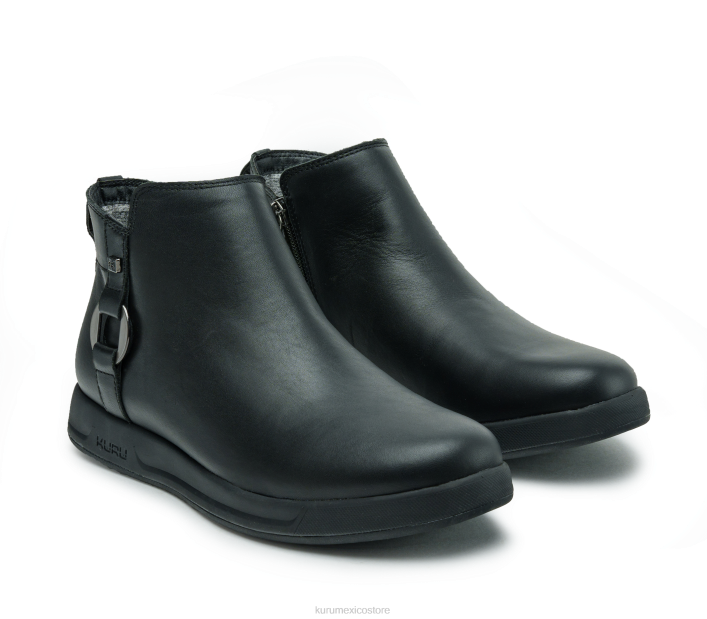 zapatos TR2T133 mujer tempo Kuru negro azabache/bronce de cañón