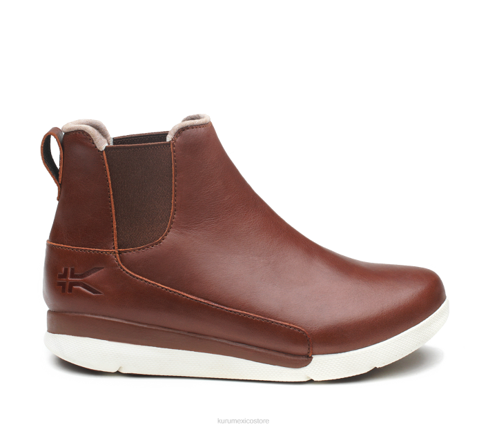 zapatos TR2T76 mujer luna Kuru rica nuez/crema suave