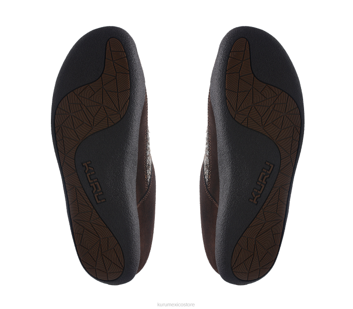 zapatos TR2T183 hombres borrador Kuru marrón cacao