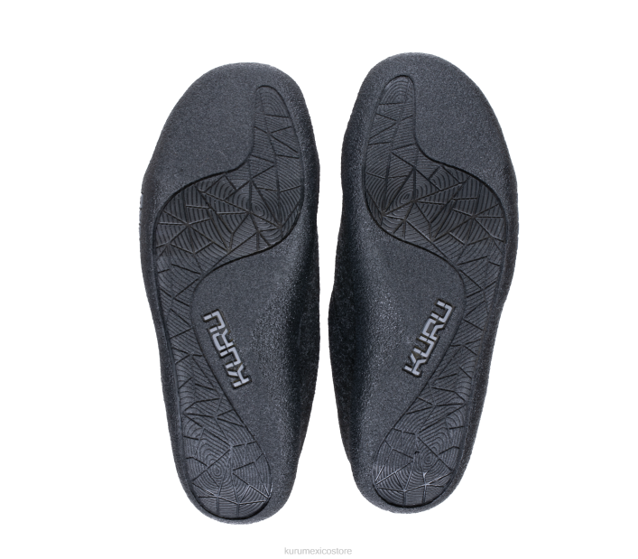 zapatos TR2T185 hombres borrador Kuru carbón/negro