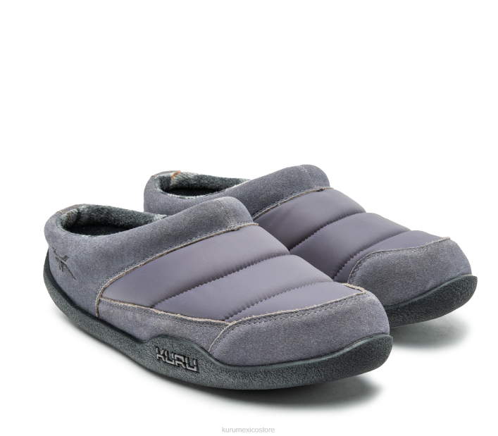 zapatos TR2T186 hombres borrador Kuru gris pizarra/negro