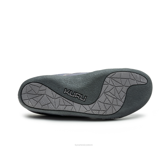 zapatos TR2T186 hombres borrador Kuru gris pizarra/negro