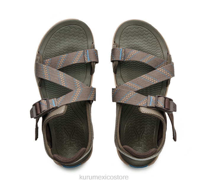 zapatos TR2T197 hombres actual Kuru marrón cedro/azul mineral