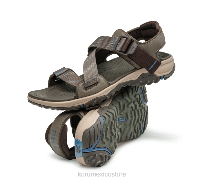 zapatos TR2T197 hombres actual Kuru marrón cedro/azul mineral