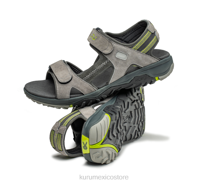 zapatos TR2T203 hombres huella Kuru paloma salvaje/sombra oscura/verde lima