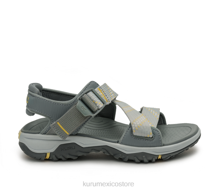zapatos TR2T107 mujer actual Kuru nube gris/amarillo suave