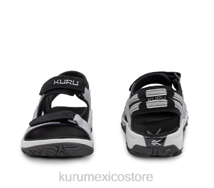 zapatos TR2T125 mujer huella Kuru gris fósil/azul cielo/negro azabache