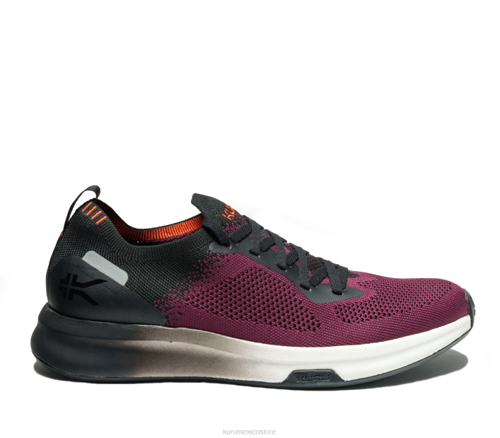 zapatos TR2T135 hombres flujo Kuru granate/negro azabache