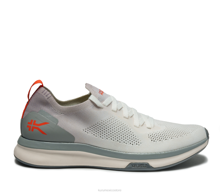 zapatos TR2T137 hombres flujo Kuru paloma gris/naranja especia
