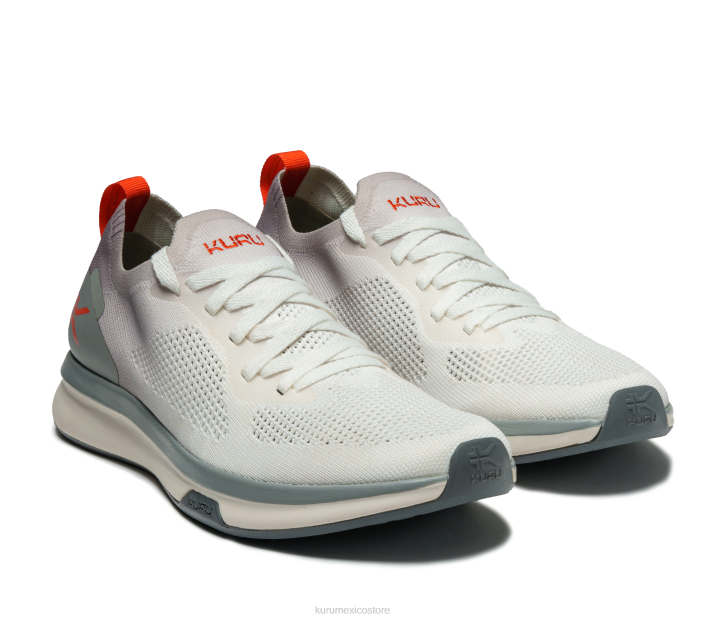 zapatos TR2T137 hombres flujo Kuru paloma gris/naranja especia