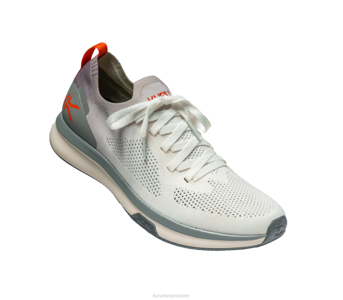 zapatos TR2T137 hombres flujo Kuru paloma gris/naranja especia