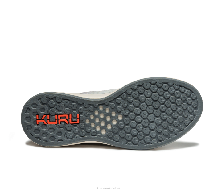 zapatos TR2T137 hombres flujo Kuru paloma gris/naranja especia