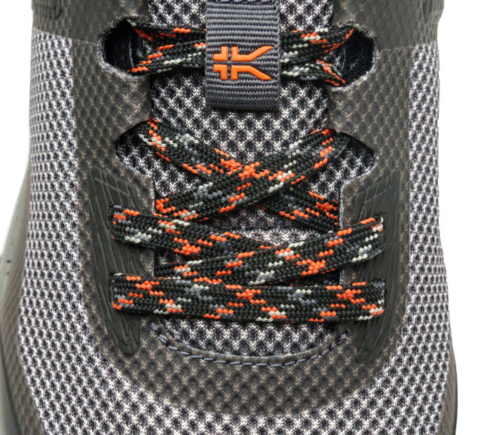 zapatos TR2T138 hombres rastro del átomo Kuru plomo gris/naranja especia