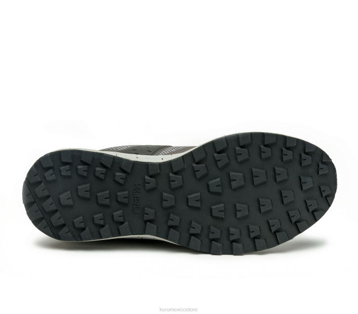 zapatos TR2T138 hombres rastro del átomo Kuru plomo gris/naranja especia