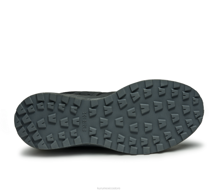 zapatos TR2T145 hombres rastro del átomo Kuru negro azabache/verde k u r u