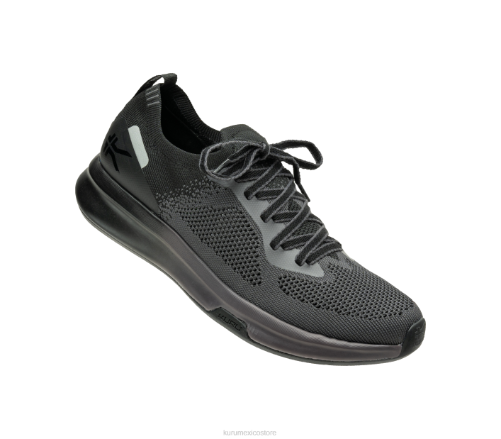 zapatos TR2T148 hombres flujo Kuru negro azabache/gris humo