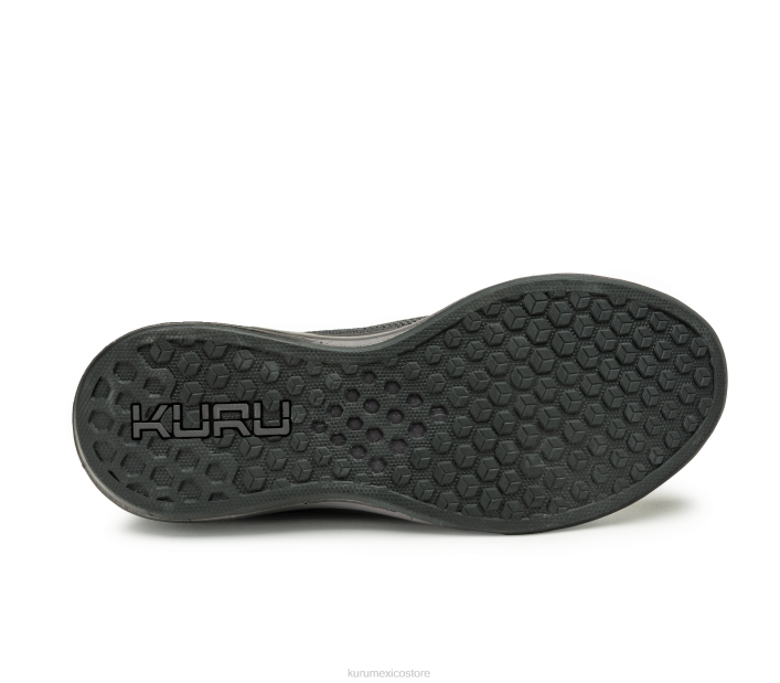 zapatos TR2T148 hombres flujo Kuru negro azabache/gris humo