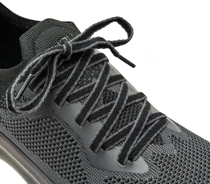 zapatos TR2T148 hombres flujo Kuru negro azabache/gris humo