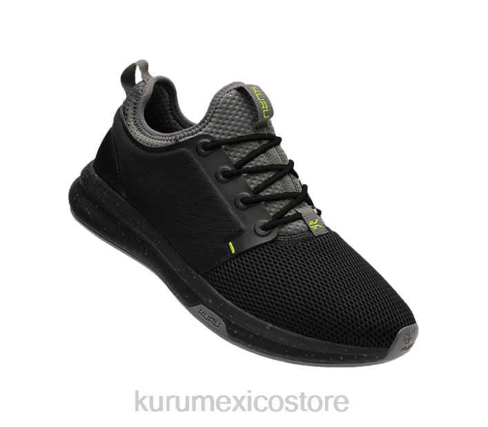 zapatos TR2T171 hombres átomo de ancho Kuru negro azabache/cidra