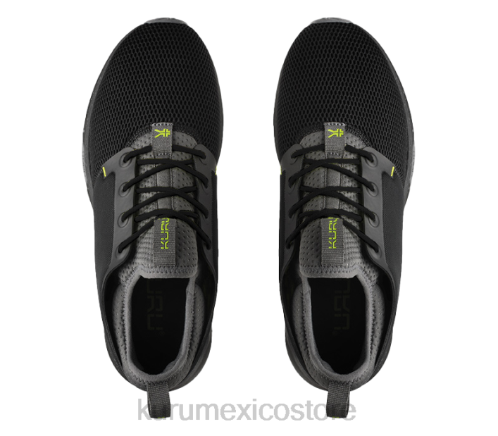 zapatos TR2T171 hombres átomo de ancho Kuru negro azabache/cidra