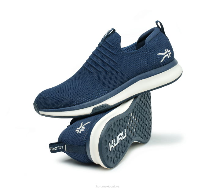 zapatos TR2T178 hombres deslizamiento del átomo Kuru azul medianoche/azul mineral