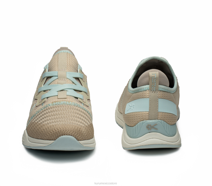 zapatos TR2T11 mujer movimiento de zancada Kuru arena/niebla azul