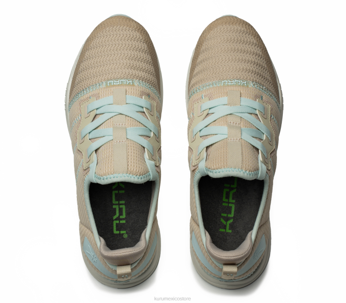 zapatos TR2T11 mujer movimiento de zancada Kuru arena/niebla azul