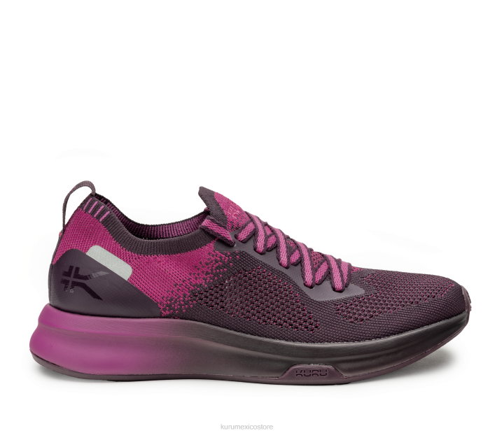 zapatos TR2T16 mujer flujo Kuru morado ciruela/rosa baya
