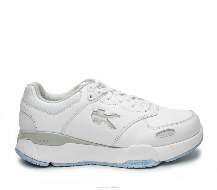 zapatos TR2T23 mujer cinético Kuru niebla blanca/azul brillante