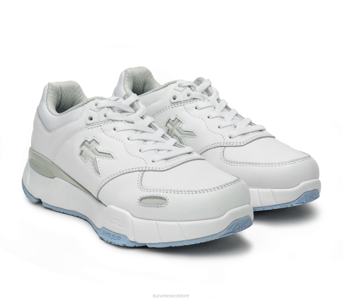 zapatos TR2T23 mujer cinético Kuru niebla blanca/azul brillante