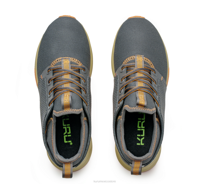 zapatos TR2T24 mujer átomo Kuru gris humo/naranja pálido