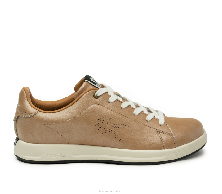 zapatos TR2T28 mujer vagar Kuru bronce metalico