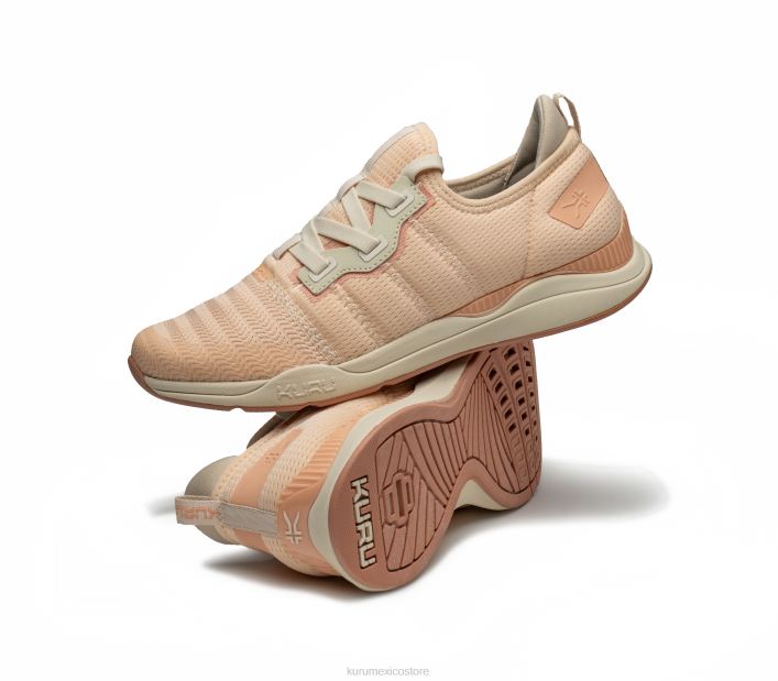 zapatos TR2T2 mujer movimiento de zancada Kuru sorbete rosa