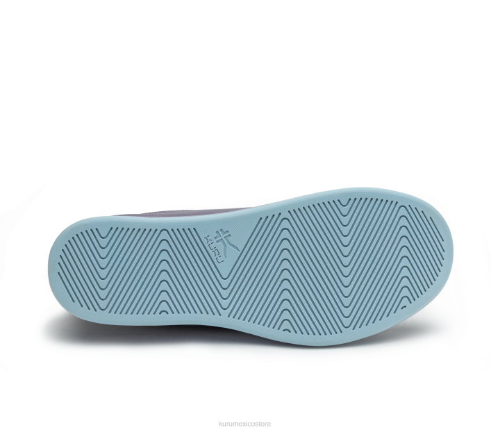 zapatos TR2T33 mujer vagar Kuru brillo lila/niebla azul