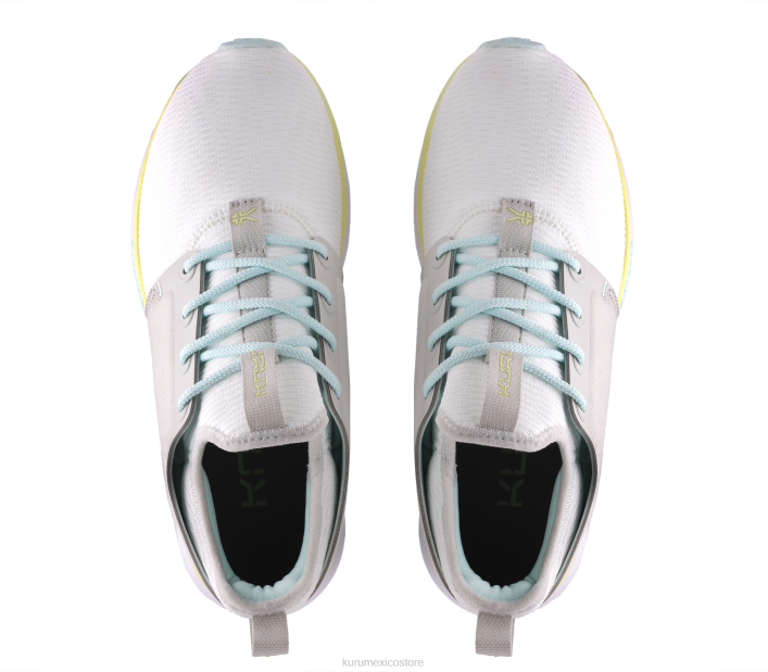 zapatos TR2T35 mujer átomo Kuru blanco brillante/azul hielo