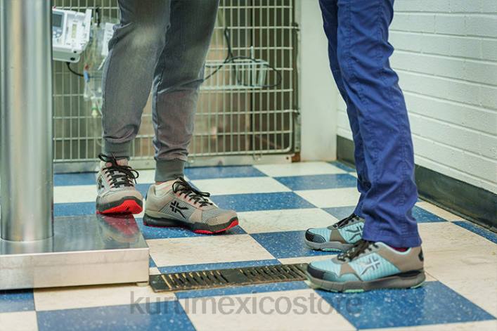 zapatos TR2T42 mujer ancho cuántico Kuru hormigón urbano/blanco/azul topacio