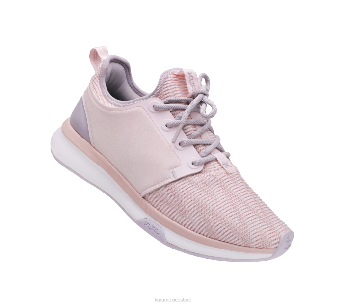 zapatos TR2T50 mujer átomo de ancho Kuru sorbete rosa/lila