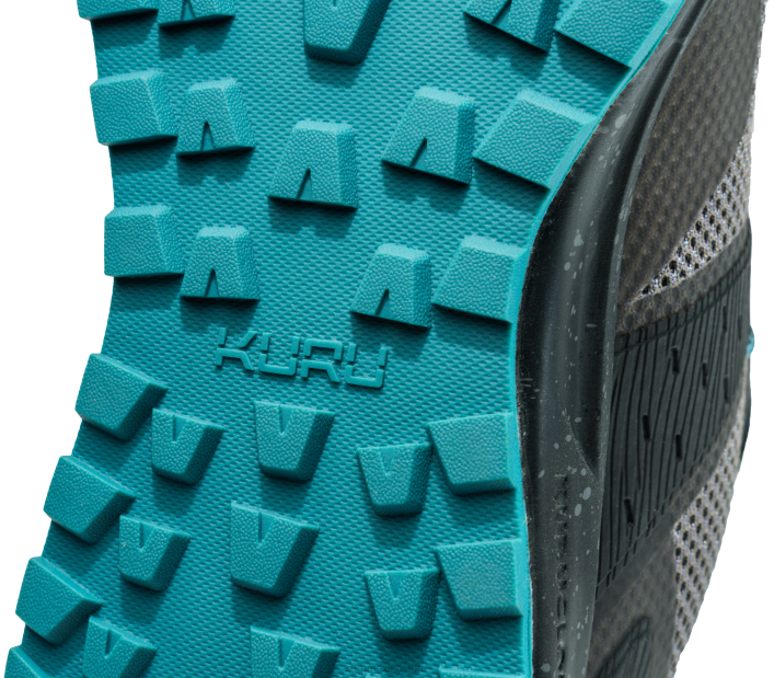 zapatos TR2T5 mujer rastro del átomo Kuru negro azabache/verde azulado oscuro