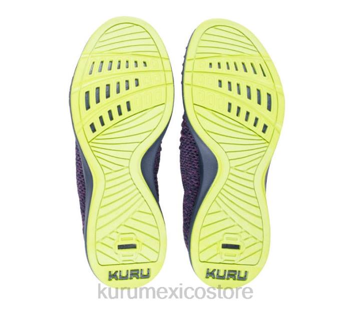 zapatos TR2T68 mujer paso Kuru azul medianoche/uva eléctrica