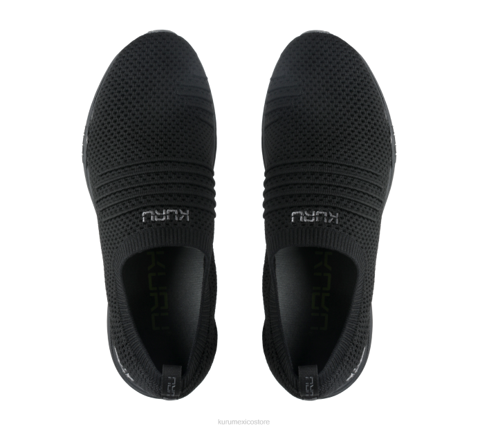 zapatos TR2T79 mujer paso Kuru negro azabache/gris pizarra