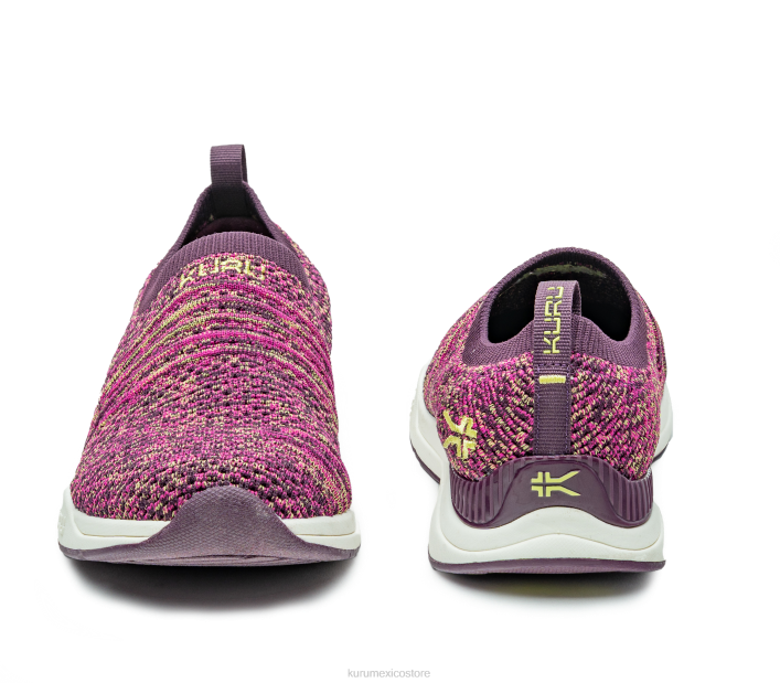 zapatos TR2T80 mujer paso Kuru morado ciruela/confeti