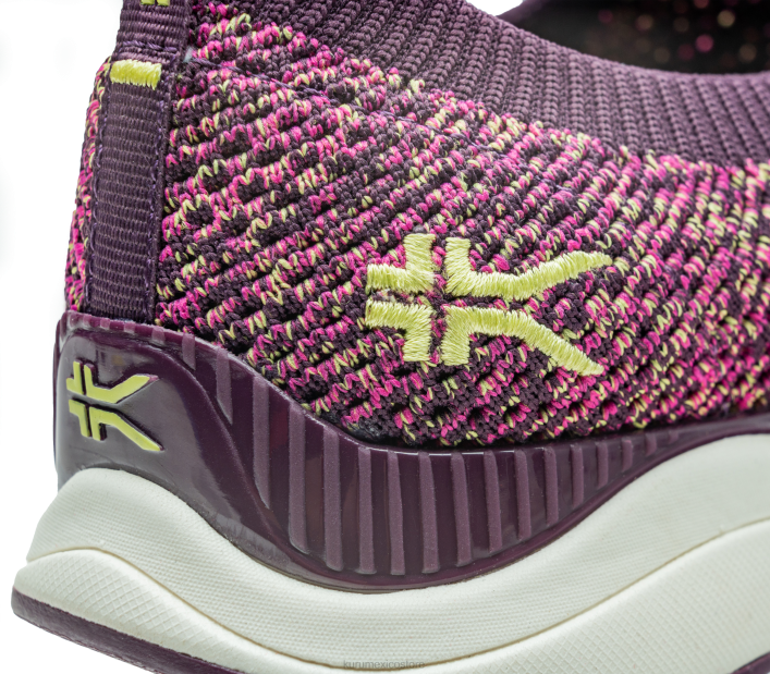 zapatos TR2T80 mujer paso Kuru morado ciruela/confeti