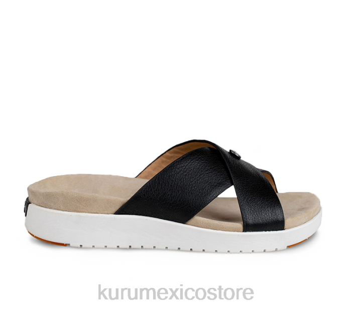 zapatos TR2T118 mujer brisa Kuru negro azabache/blanco/goma