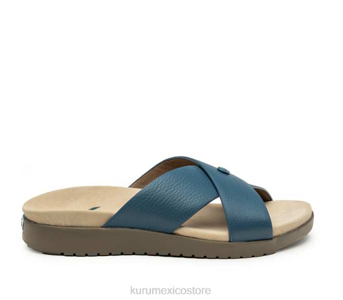 zapatos TR2T124 mujer brisa Kuru azul mineral/marrón desteñido