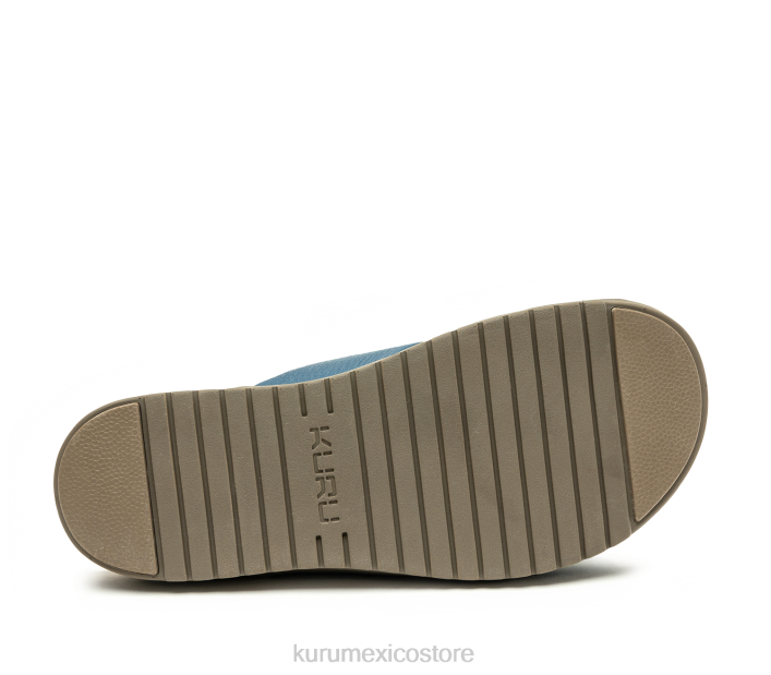 zapatos TR2T124 mujer brisa Kuru azul mineral/marrón desteñido